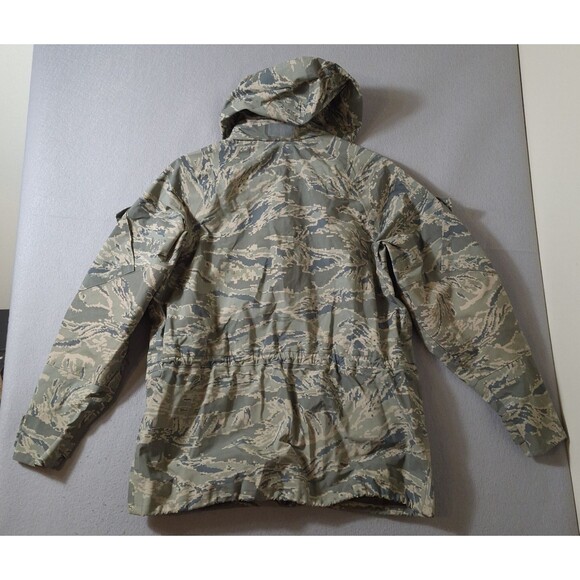US Air Force Parka APECS All Purpose Environmental Camo Tiger Stripe S X Short - Picture 8 of 10